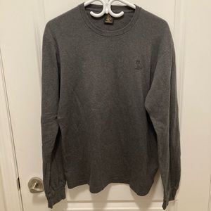 Octobers Very Own (OVO) Grey Sweatshirt with Raised Owl Logo